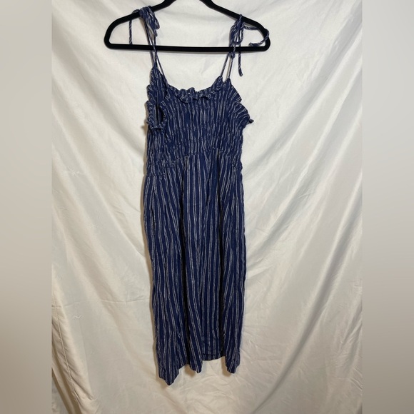 Universal Thread Blue and White Striped Maxi Dress - Picture 7 of 7